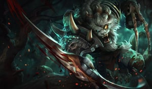 This is the Avatar Image for the Rengar (League of Legends)(Güncel) AI Voice and Text to Speech Generator